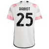 Maillot de Supporter Juventus Rabiot 25 Extérieur 2023-24 Pour Homme
